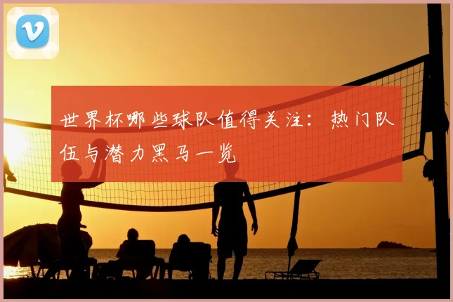 世界杯哪些球队值得关注:热门队伍与潜力黑马一览